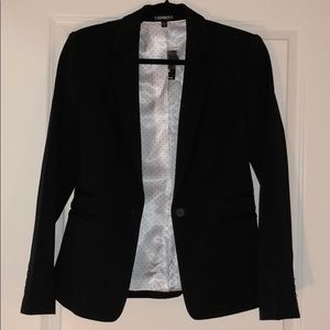 Black suit jacket